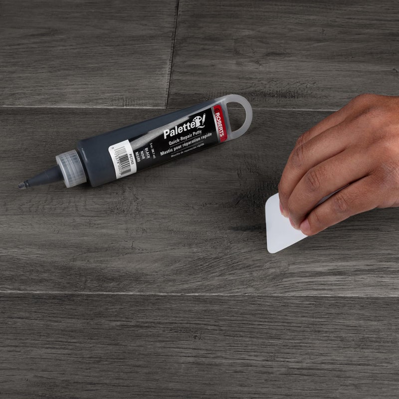 ROBERTS Palette Quick-Repair Putty for Wood, Laminate & Vinyl - Black - Image 4